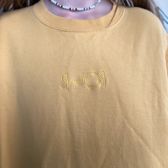 Polar Yellow Simple Crewneck - Picture 2 of 6